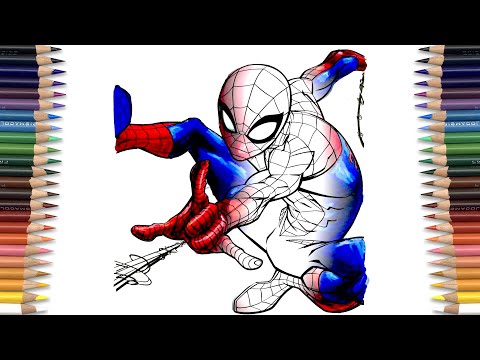 MARVEL SPIDER-MAN Coloring Page | Reign - Jumbo [NCS Release]
