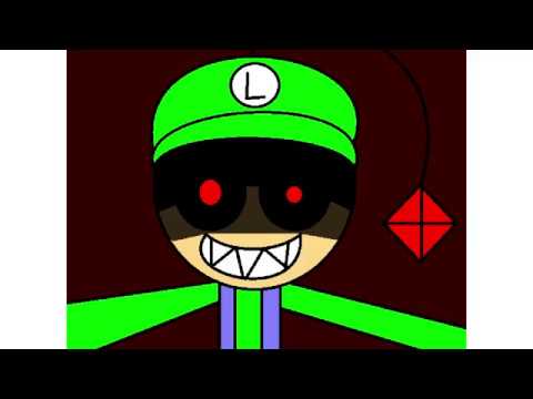 FNaF Luigi Fan's Basics - The Very Beginning - (Baldi's Basics V1.4.1 Mod)