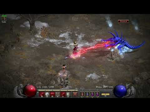 Tal Rasha Blizzard Orb Sorc vs Diablo Clone [Diablo 2 Resurrected]