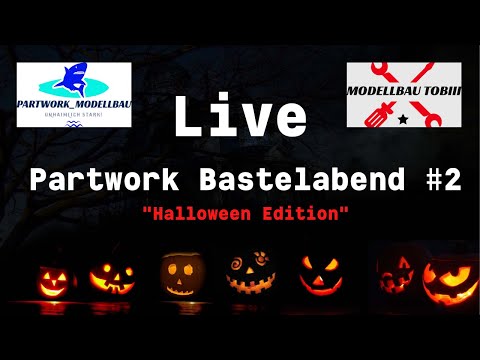 [LIVE] Partwork Bastelabend #2 - Halloween Edition!