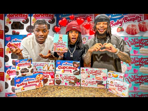 Trying EVERY Valentine Snack We Could Find