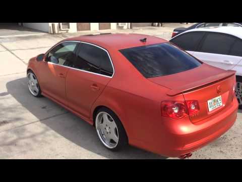 The Dip Army-Custom Red Pearl Jetta Liquidwrap!