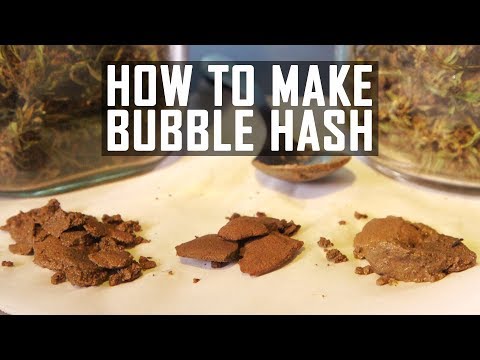 How To Make Bubble Hash (Ice Water Cannabis Concentrate): Cannabasics #41