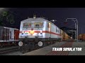 Indian Railways Train Simulator Pc Gameplay || Full Night Journey With Heavy Traffic
