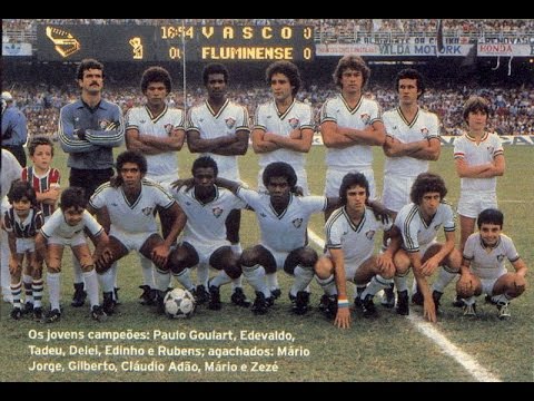 Campeonato Carioca 1980: Fluminense x Vasco (partida final, compacto de 50 mins)