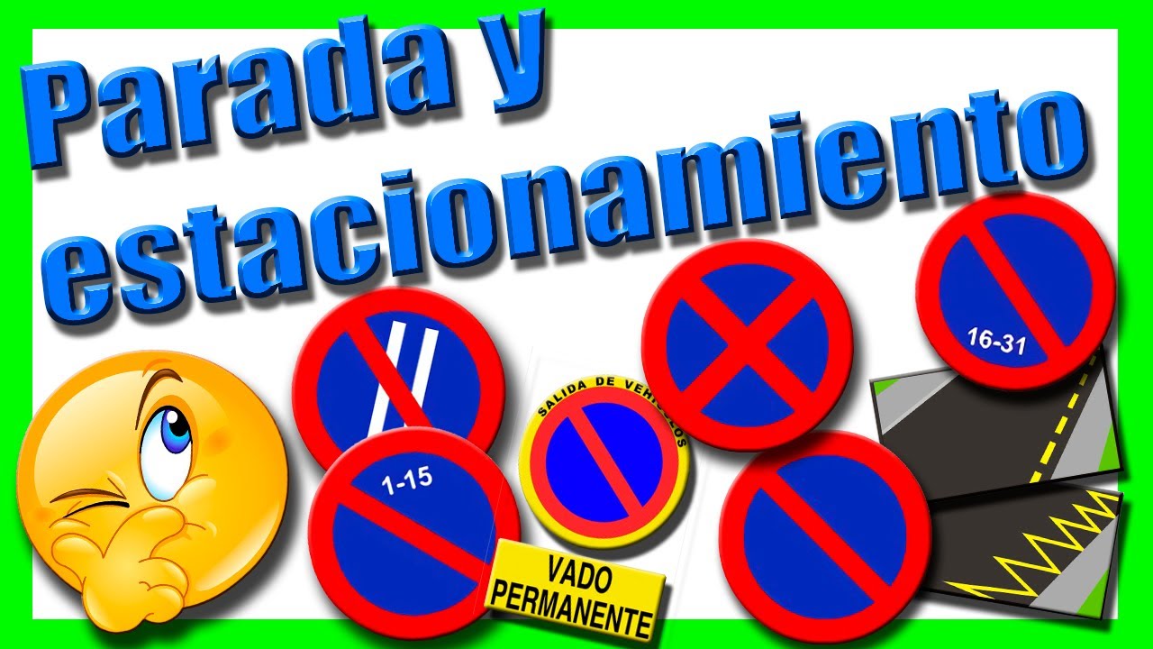 Parada y estacionamiento!! Diferencias Donde NO puedo Como hay que hacerlo