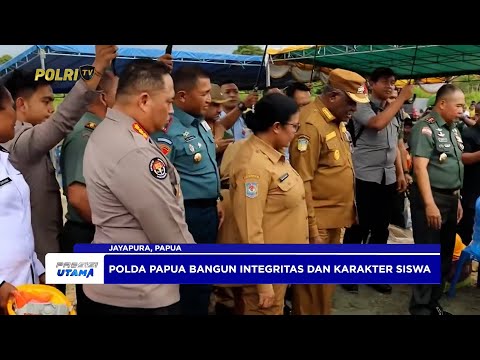 POLDA PAPUA BANGUN SMA UNGGULAN TARUNA CENDERAWASIH