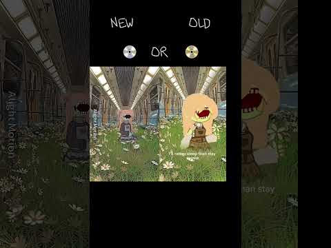 NEW OR OLD?? #audio #dreamcore #gacha #remake #oc #weirdcore #skibiditoilet #mewing #drawing
