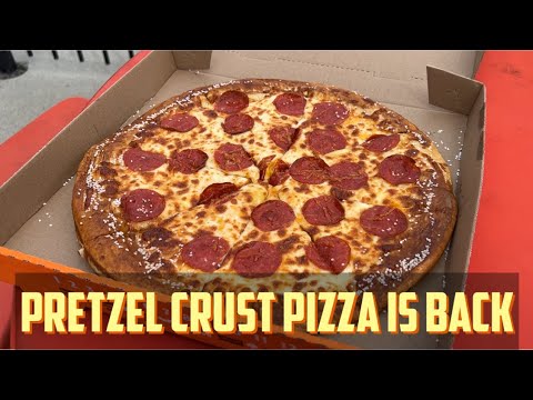 Little Caesars Pretzel 🥨 Crust Is Back !!!
