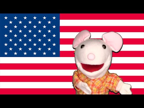 Pledge of Allegiance for Children | preschool, homeschooling, kindergarten, grade school, puppets