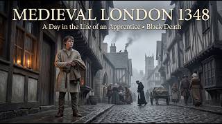 Medieval London 1348 | A Day in the Life of an Apprentice (Black Death) | day 1 of 7