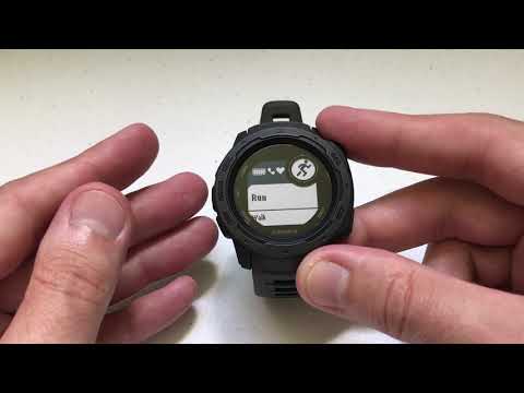 Garmin Instinct - Set your Favorite App/Activity