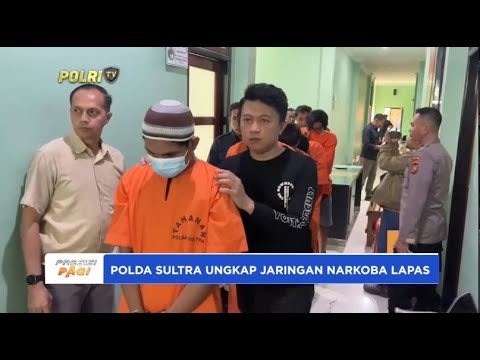 POLDA SULTRA UNGKAP JARINGAN NARKOBA LAPAS