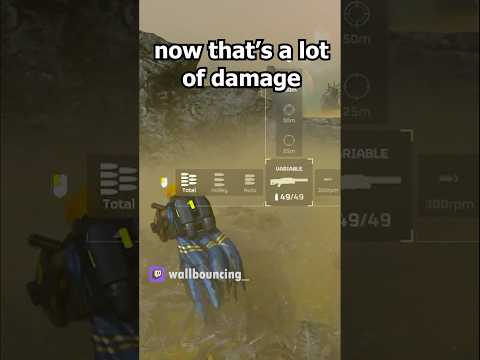 the new variable primary packs a punch #helldivers #helldivers2