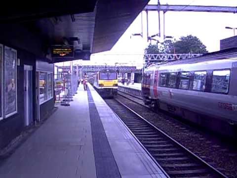 Class 92029 Running Light Engine ( Dante ) at Stafford