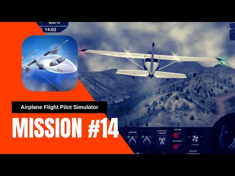 AFPS Airplane Flight Pilot Sim [Cesna 182 : Mission#14 Plane Accident Go fast To The Accident]