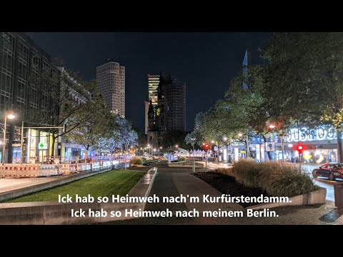 Die 3 Travelers - Heimweh nach'm Kurfürstendamm (Lyrics)