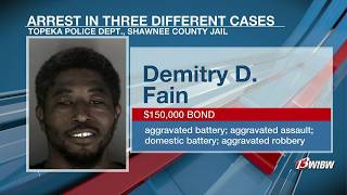 Topeka man held on $150,000 bond after weekend arrest