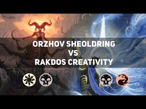 Orzhov Sheoldring vs Rakdos Creativity | Mythic | MTG Historic
