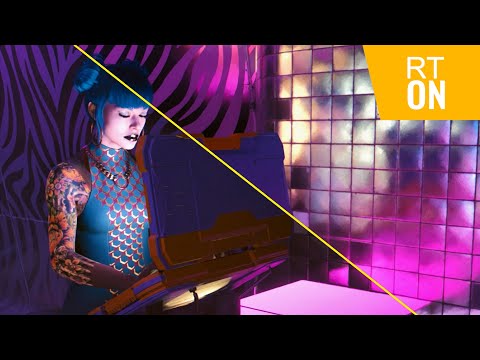 Cyberpunk 2077 OVERDRIVE Mode - Ray Tracing ON vs OFF Comparison