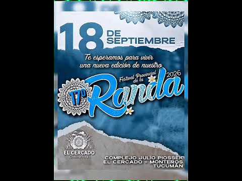 17 Edición de el Festival de la Randa en el Cercado Dpto Monteros