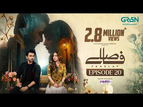 Faaslay Episode 20 (Sub) 17th Jan 2026 | Digitally Powered by Padel + ISB | Ali Ansari - Saboor Aly