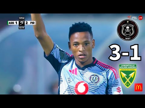 Orlando Pirates VS Golden Arrows - Betway Premiership highlights - 05 November 2025