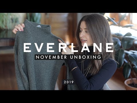 Everlane Unboxing + Try-on | Holiday Outfits EP. 1 | AD