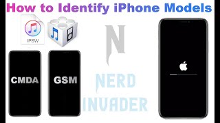 iPhone Gsm Or CDMA - How To Identify iPhone/iPad Models with IMEI - Download compatible IPSW - MEID