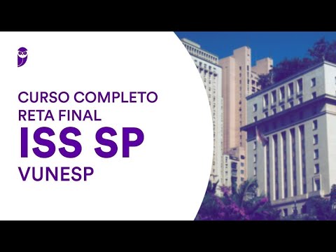 Curso Completo Reta Final ISS SP - VUNESP: Infraestrutura - Prof. Evandro Vecchia