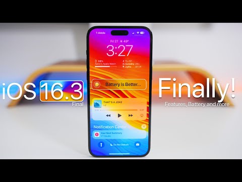 iOS 16.3 - Finally!