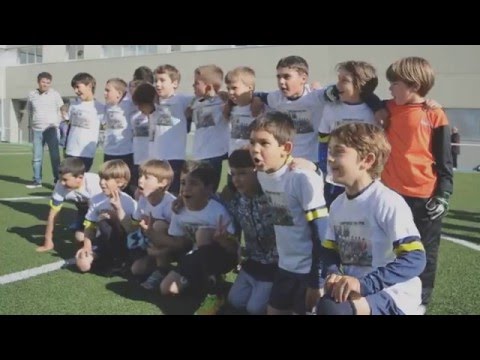 CD Estudiantes Las Tablas A Prebenjamines Campeones Temporada 2015-2016 Celebración 3/4