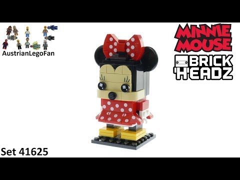Vidéo LEGO BrickHeadz 41625 : Minnie Mouse