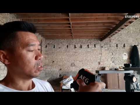 Niveau laser croix vert avec point d'aplomb - portée 30 m - CLG330-K AEG Powertools