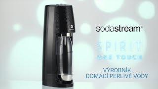 Sodastream Spirit One Touch černá