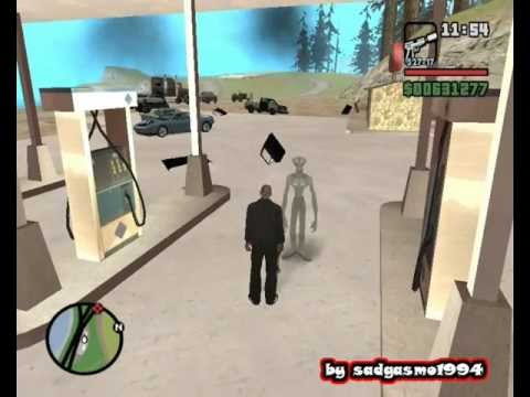 san andreas loquendo cj y et el extraterrestre (parte 1)