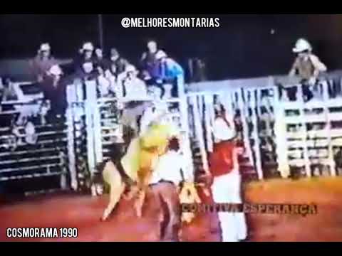 FABRÍCIO ALVES - RODEIO DE COSMORAMA 1990 #rodeio #rodeo #bullriding