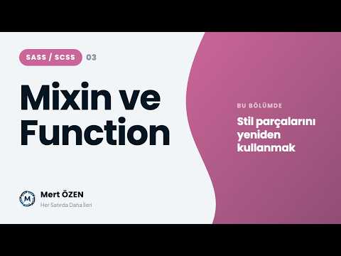 SASS (SCSS): Mixins & Functions
