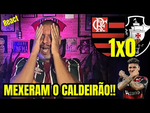 React melhores momentos Flamengo 1x0 Vasco | Eles voltaram #flamengo #futebol #react 