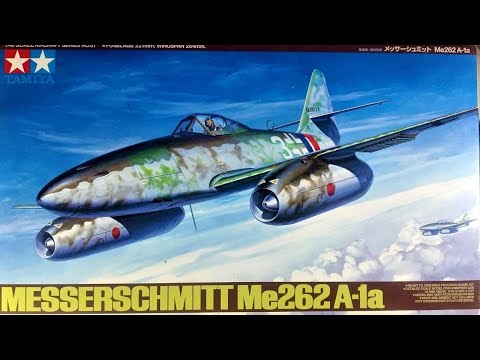 MESSERSCHMITT Me262 A-1a 1/48 scale, Aircraft Series by Tamiya, Build Part 1