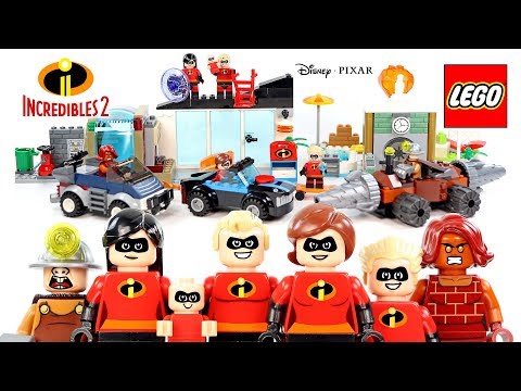 LEGO® Juniors The Incredibles 2 Underminer Bank Heist & The Great Home Escape Speed Build