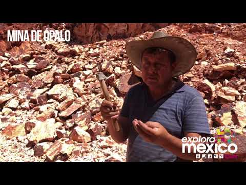 Visitando una Mina de Ópalo