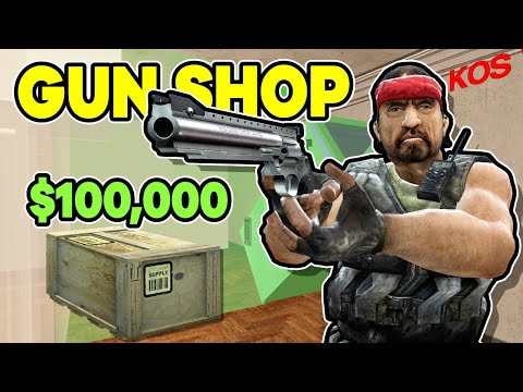 I Built a Gun Shop Made $12,849,889 on Gmod DarkRP Rags To RICHES