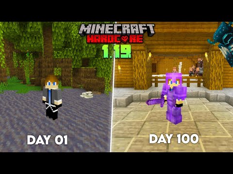 Game Beat - I Survived 100 Days In 1.19  ( The Wild Update ) In MINECRAFT HARDCORE (HINDI)