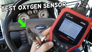 HOW TO KNOW IF OXYGEN SENSOR IS BAD FORD EDGE LINCOLN MKX .TEST OXYGEN SENSOR