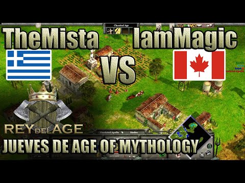 TheMista VS IamMagic - DUELO LEGENDARIO - AGE OF MYTHOLOGY
