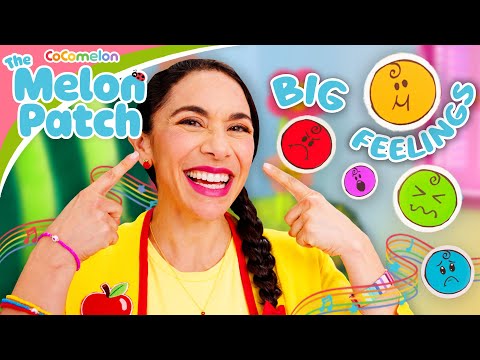 大大的情緒與感受，跟著 Appleberry 老師一起學！| 幼兒學習影片 | CoComelon 瓜田 (Big Feelings and Emotions with Ms. Appleberry | Toddler Learning Videos | CoComelon Melon Patch)