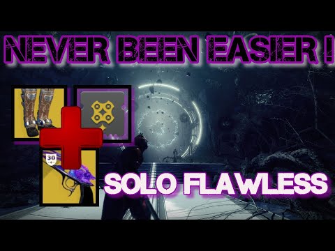 NEVER BEEN EASIER ! SOLO FLAWLESS SHATTERED Throne Dungeon: Hunter LUCKY Pants MALFEASANCE Build