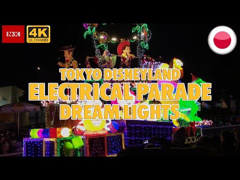 [4K] Tokyo Disneyland Electrical Parade Dream Lights | N3K