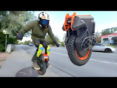 INSANE MINI size ELECTRIC UNICYCLE! (Best Starter/ FUN Wheel?) Begode FALCON: OFFICIAL Review